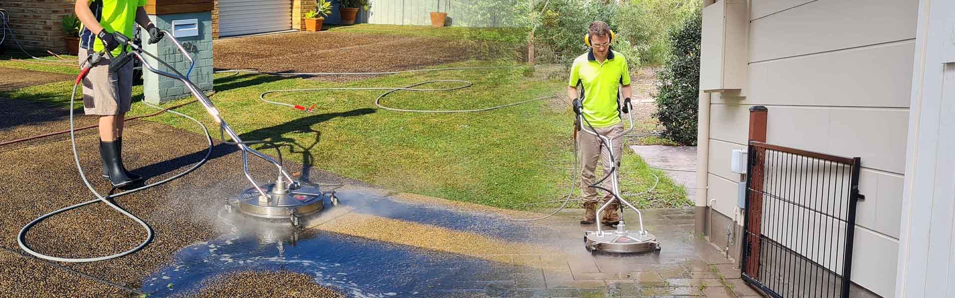 Pressure Cleaning on the Central Coast