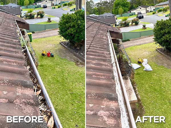 Gutter Cleaning - Before and After (1)