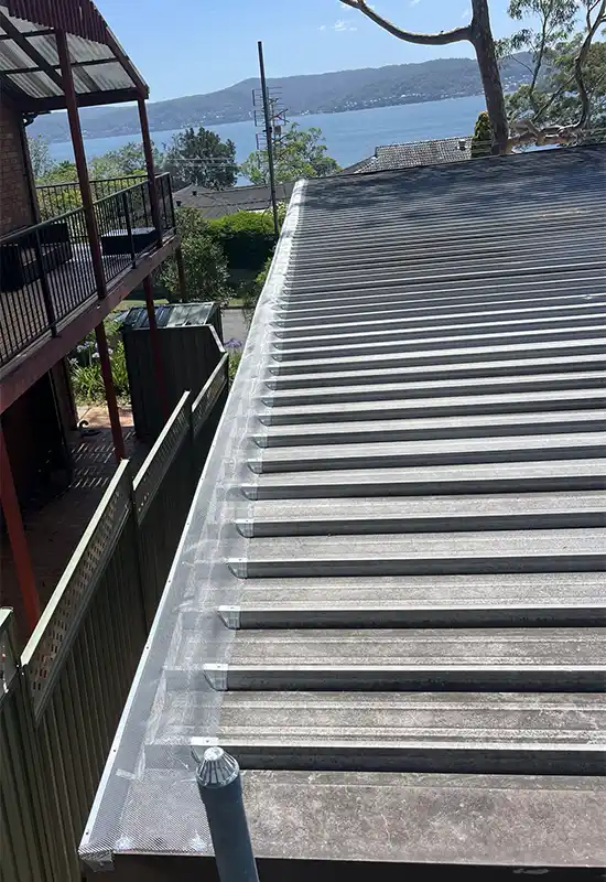 Gutter guard installation on the Central Coast NSW
