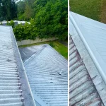 Should you pressure clean your metal roof?